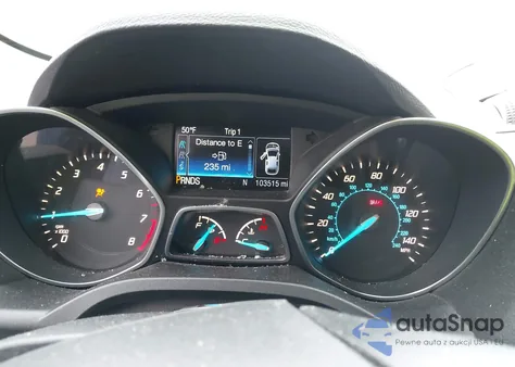 2016 Ford Escape Titanium z USA, uszkodzony, nr VIN 1FMCU0JX6GUB79270